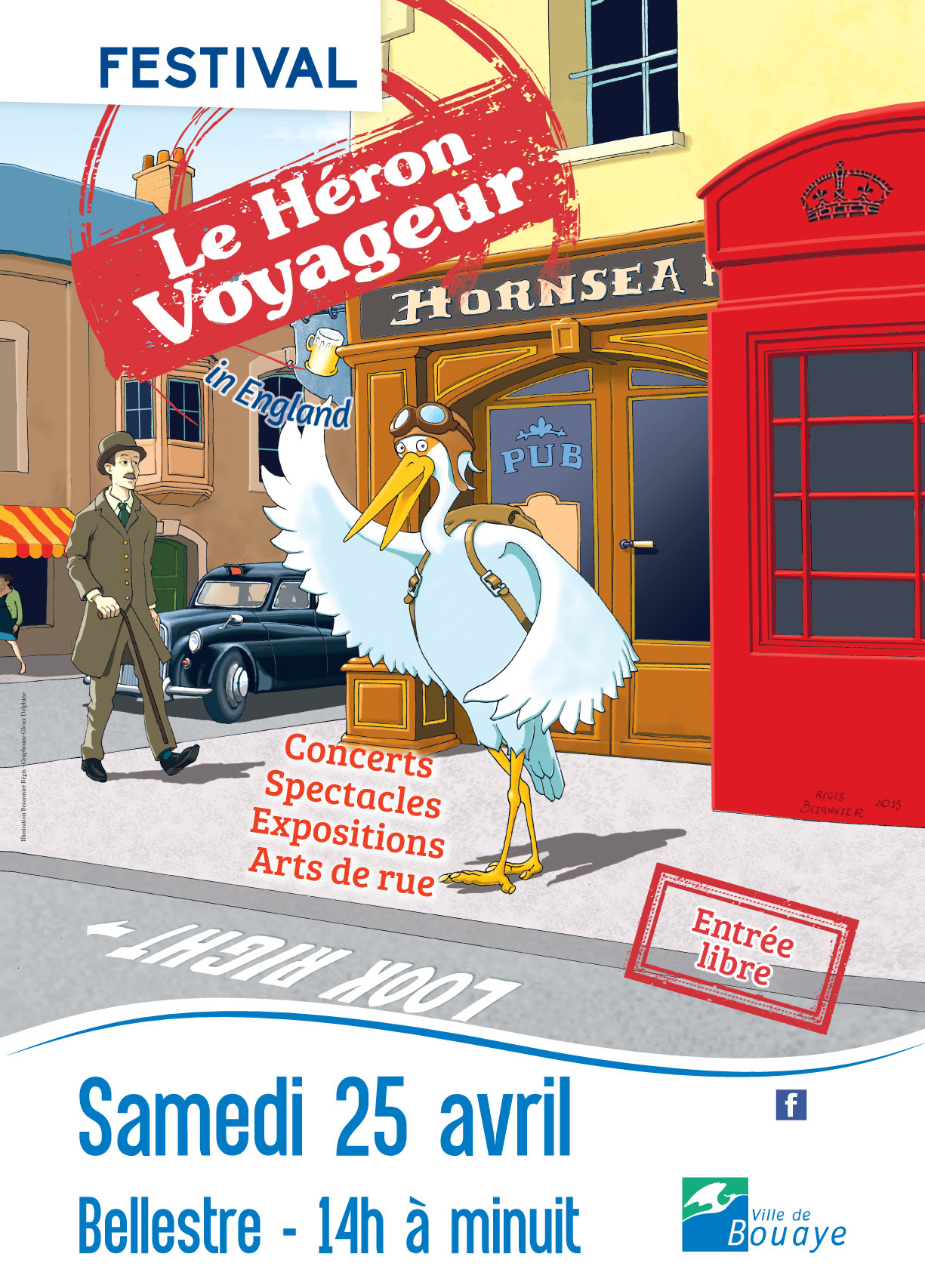affiche festival le heron voyageur 2015