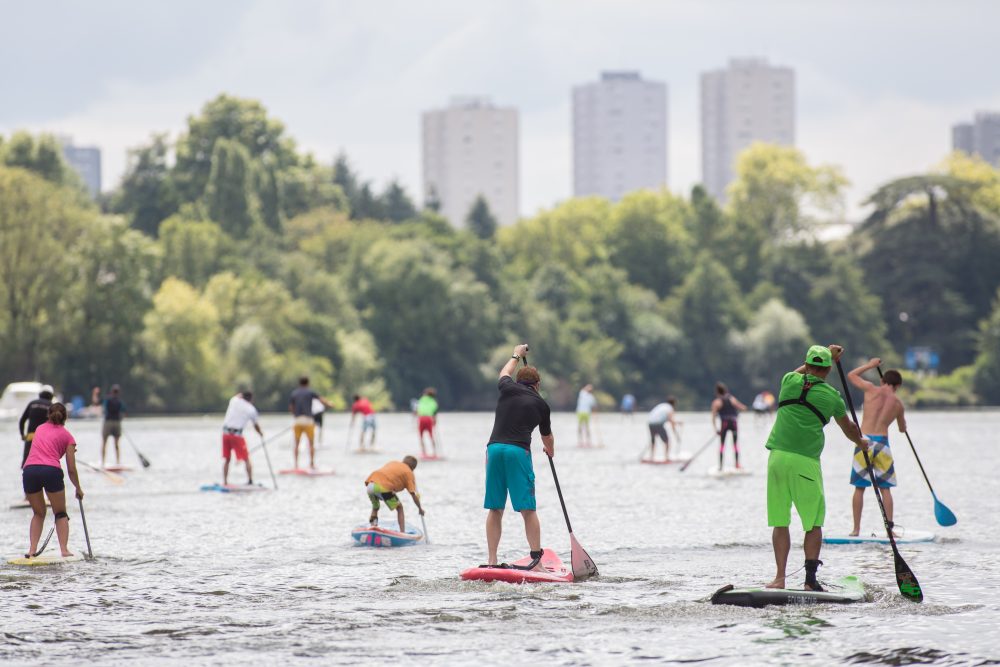 compétitions de paddle , parc expo de la Beaujoire , le 4 septembre 2015